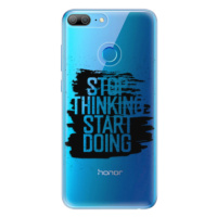Odolné silikónové puzdro iSaprio - Start Doing - black - Huawei Honor 9 Lite