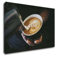 Impresi Obraz Káva capuccino - 90 x 60 cm