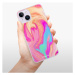 Odolné silikónové puzdro iSaprio - Orange Liquid - iPhone 14