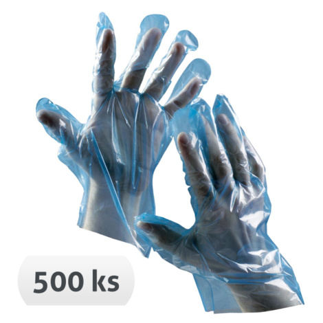 Jednorazové rukavice Duck blue polyetylénové 500 ks Červa