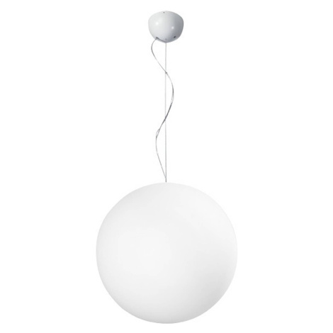 Závesná lampa Oh biela energeticky úsporná 55 cm Linea Light