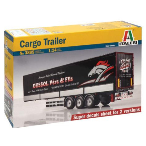 Model Kit návěs 3885 - CARGO TRAILER (1:24)