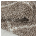 Kusový koberec Alvor Shaggy 3401 beige kruh - 80x80 (průměr) kruh cm Ayyildiz koberce