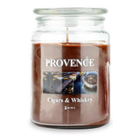 Provence Vonná sviečka v skle PROVENCE 95 hodín cigars&whiskey