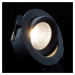 SLC One 360° LED vstavané svetlo čierne 3 000K