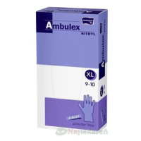 Ambulex Nitryl rukavice nepudrové violet 100 ks