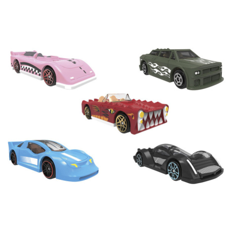 Playtive Autíčko Racers 1:64, 5 kusov (Crazy Cars)