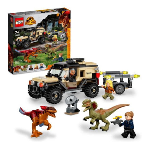 LEGO® Jurassic World™ 76951 Preprava pyroraptora a dilophosaura