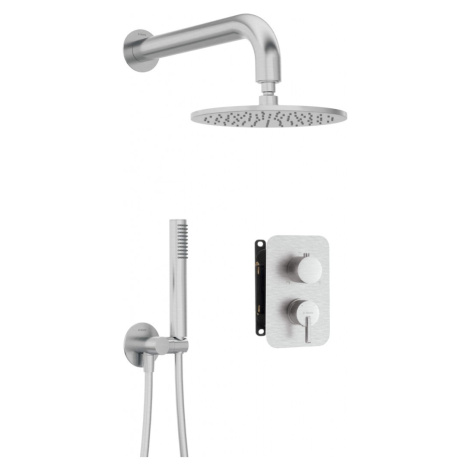 DEANTE DEANTE - Silia Concealed BOX, batéria Podomietkový sprchový set, s batériou BOX - so sprc