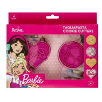 Súprava vykrajovačiek Barbie 2 ks 6 cm - Decora