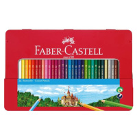 Pastelky Castell set 36 farebné v plechu s okienkom