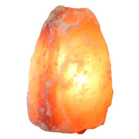 Soľná lampa Rock bez podstavca, 2–3 kg, jantárová