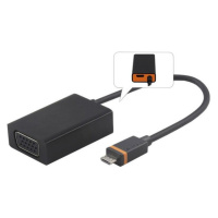 PremiumCord SlimPort/MyDP adaptér na VGA s micro USB napájaním