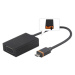 PremiumCord SlimPort/MyDP adaptér na VGA s micro USB napájaním