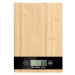 Verk 17099 Bambusová kuchynská váha 5 kg LCD 23 × 16 cm