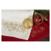 Bavlnený vianočný uterák so zlatými vločkami Šírka: 70 cm | Dĺžka: 140 cm