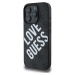 Guess Big Love Logo s MagSafe Kryt pre iPhone 16 Pro Max, Čierny