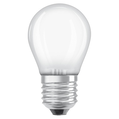 OSRAM LED žiarovka kvapka matná E27 3,8W 2700K 806lm