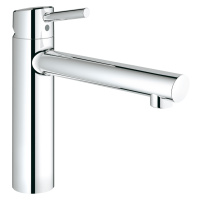 Drezová batéria Grohe Concetto New s otočným ramienkom chróm 31128001