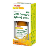 WALMARK Zlatá Omega-3 rybí olej 3000 mg