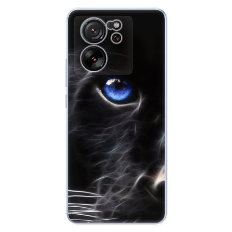 Odolné silikónové puzdro iSaprio - Black Puma - Xiaomi 13T / 13T Pro