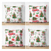 Textilné obliečky na vankúše s vianočným motívom v súprave 4 ks 43x43 cm - Mila Home