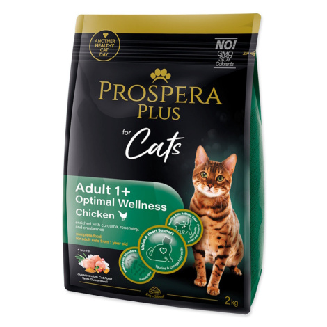 PROSPERA PLUS Adult 1+ Chicken Optimal Wellness krmivo pre mačky 1 kus, Hmotnosť balenia (g): 2 