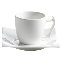 Biela porcelánová šálka na espresso 200 ml Motion – Maxwell & Williams