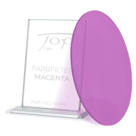 Farebný filter pre sériu svietidiel Puk Meg Maxx, purpurový TOP-LIGHT