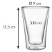 Dvojstenné poháre myDRINK, 330 ml, 2 ks