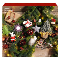 LIVARNO home Adventný kalendár s vianočnými dekoráciami