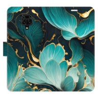 Flipové puzdro iSaprio - Blue Flowers 02 - Xiaomi Redmi Note 9 Pro / Note 9S