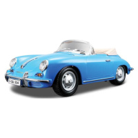 Bburago 1:18 Porsche 356B Cabriolet 1961 Blue