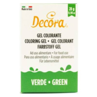 Gélová farba zelená 28 g - Decora