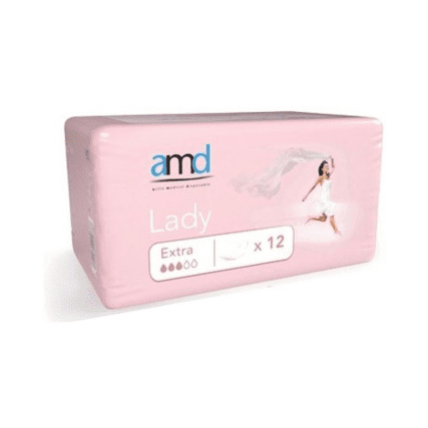 AMD Lady extra inkontinenčné vložky pre ženy 28,5 x 10,8 cm nasiakavosť 350 ml 12 ks