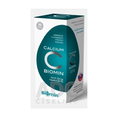 Biomin CALCIUM S VITAMÍNOM C 30CPS