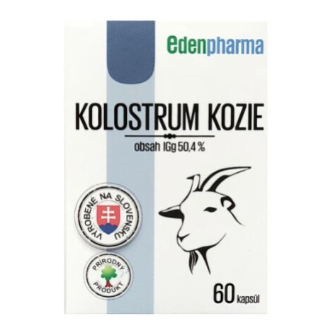 EDENPHARMA Kolostrum kozie 60 kapsúl