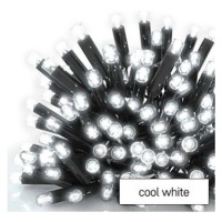 EMOS Profi LED spojovacia reťaz čierna – cencúle, 3 m, vonkajšia, studená biela