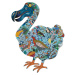 Djeco Puzzle Vták Dodo 350 dielikov