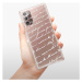 Odolné silikónové puzdro iSaprio - Handwriting 01 - white - Samsung Galaxy Note 20