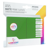 Gamegenic Matte Prime Sleeves Green (100 obalů) - Obaly na karty