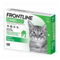 FRONTLINE Combo spot-on pre mačky a fretky 3 x 0,5 ml