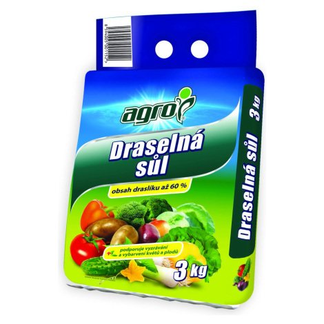 Agro Hnojivo draselná soľ 3 kg