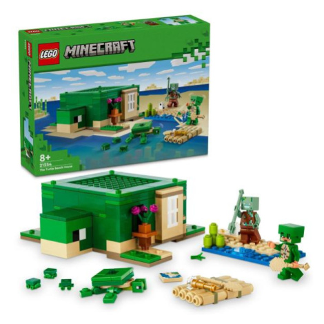 LEGO® Minecraft® 21254 Korytnačí domček na pláži