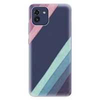Odolné silikónové puzdro iSaprio - Glitter Stripes 01 - Samsung Galaxy A03
