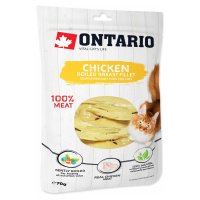 Pochúťka Ontario kura, varené prsné filety 70g