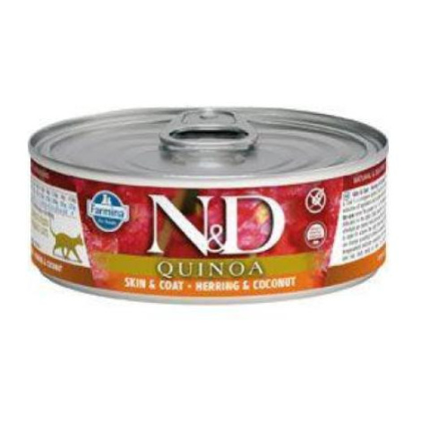 ND Cat konz. Quinoa 80g sled,kokos