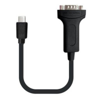 PremiumCord adaptér USB-C na RS232 20cm