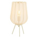 Krémová stolová lampa (výška 45 cm) Plumeria - Light & Living