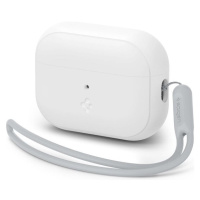 Spigen Silicone Fit puzdro s pútkom Apple AirPods Pro (2nd Gen) biele